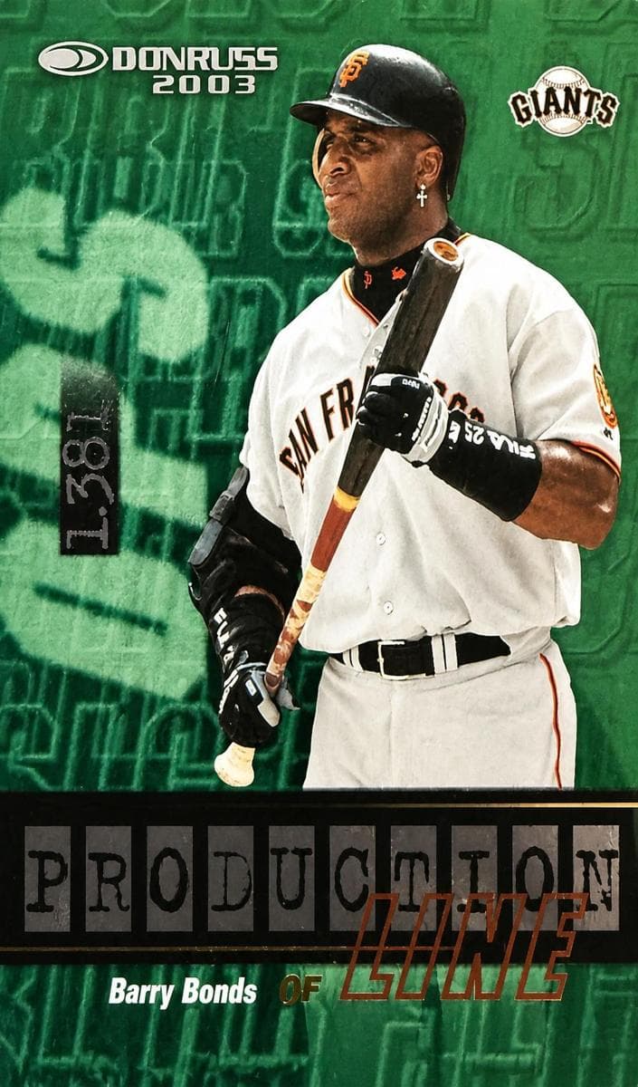 Barry Bonds #PL-4