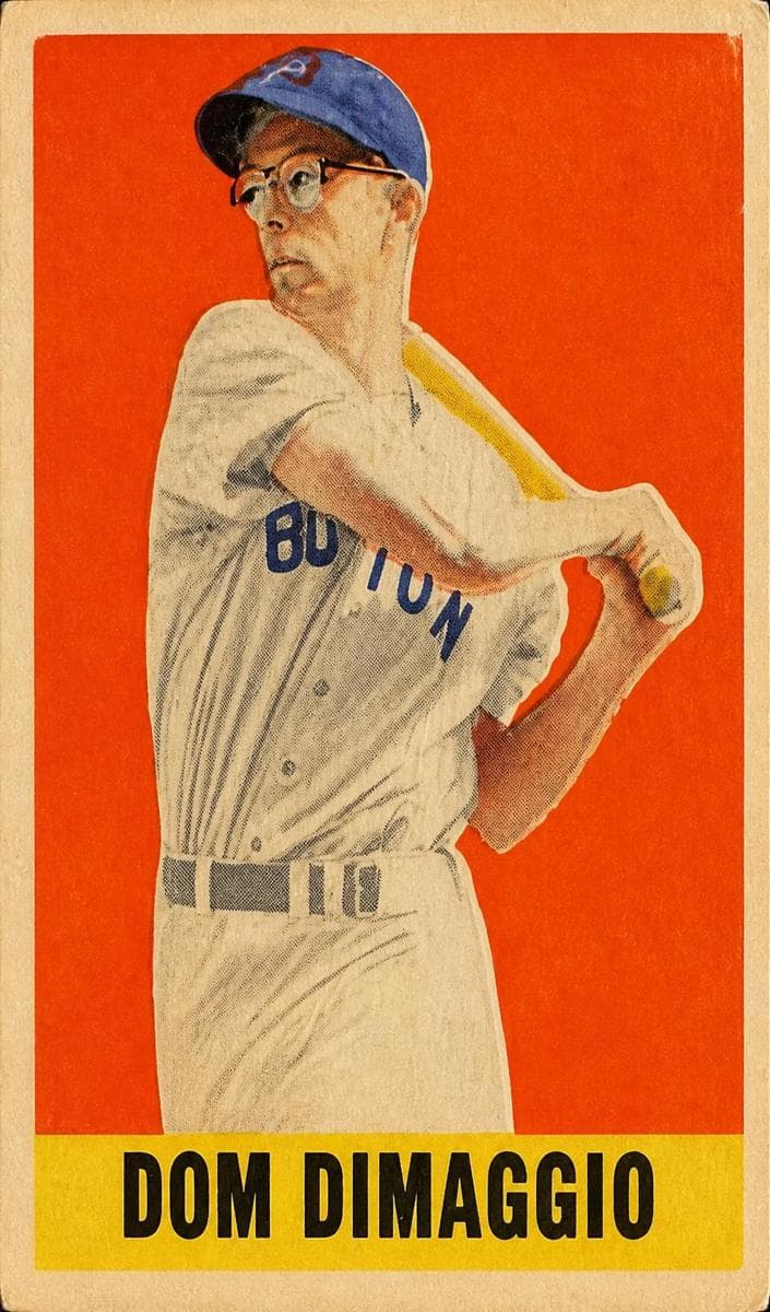 Dom DiMaggio 1948 leaf