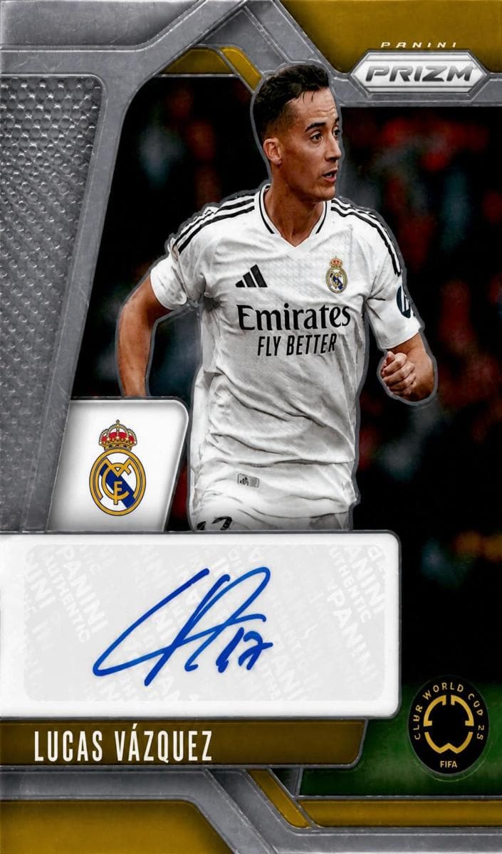 Lucas Vázquez trading card