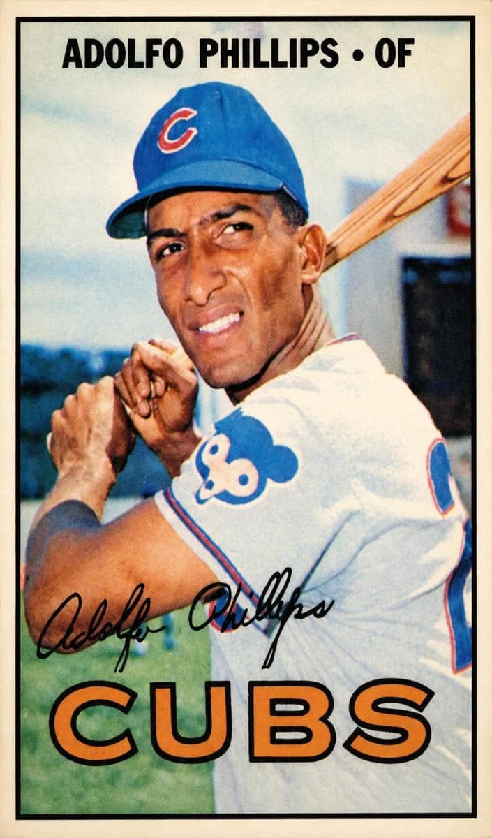 Adolfo Phillips 1967 topps O-Pee-Chee