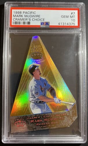 Mark McGwire 1998 unknown Pacific