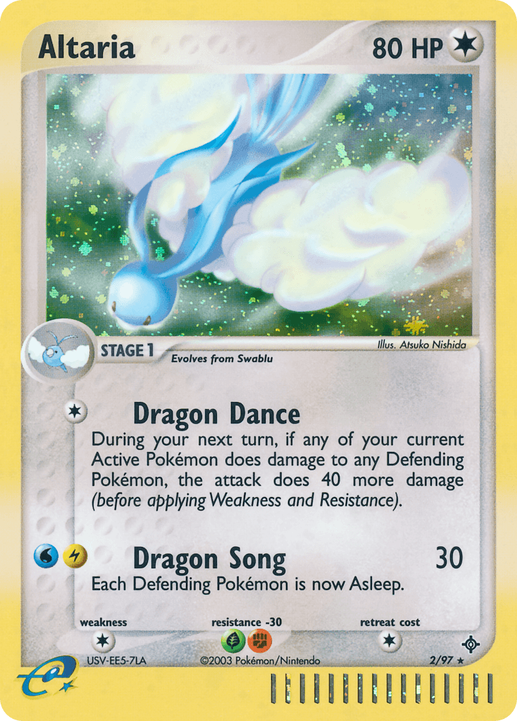 Altaria 2003 Pokemon