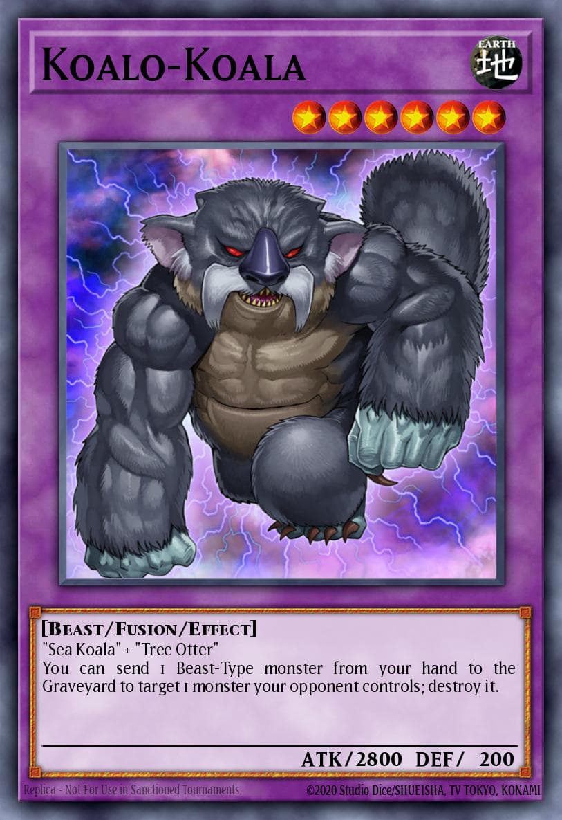Koalo-Koala 2012 Yu-Gi-Oh! Order of Chaos