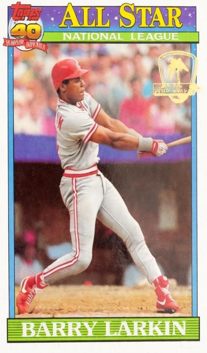Barry Larkin 1991 topps Topps