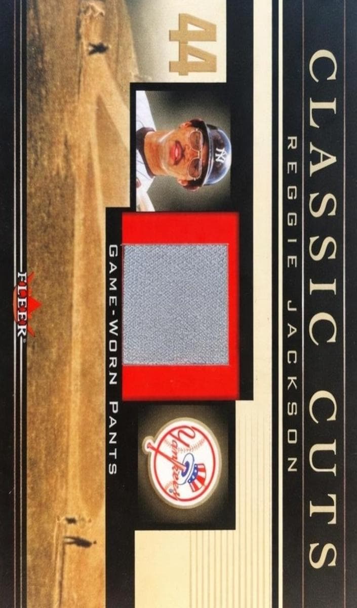 Reggie Jackson 2002 fleer Fleer