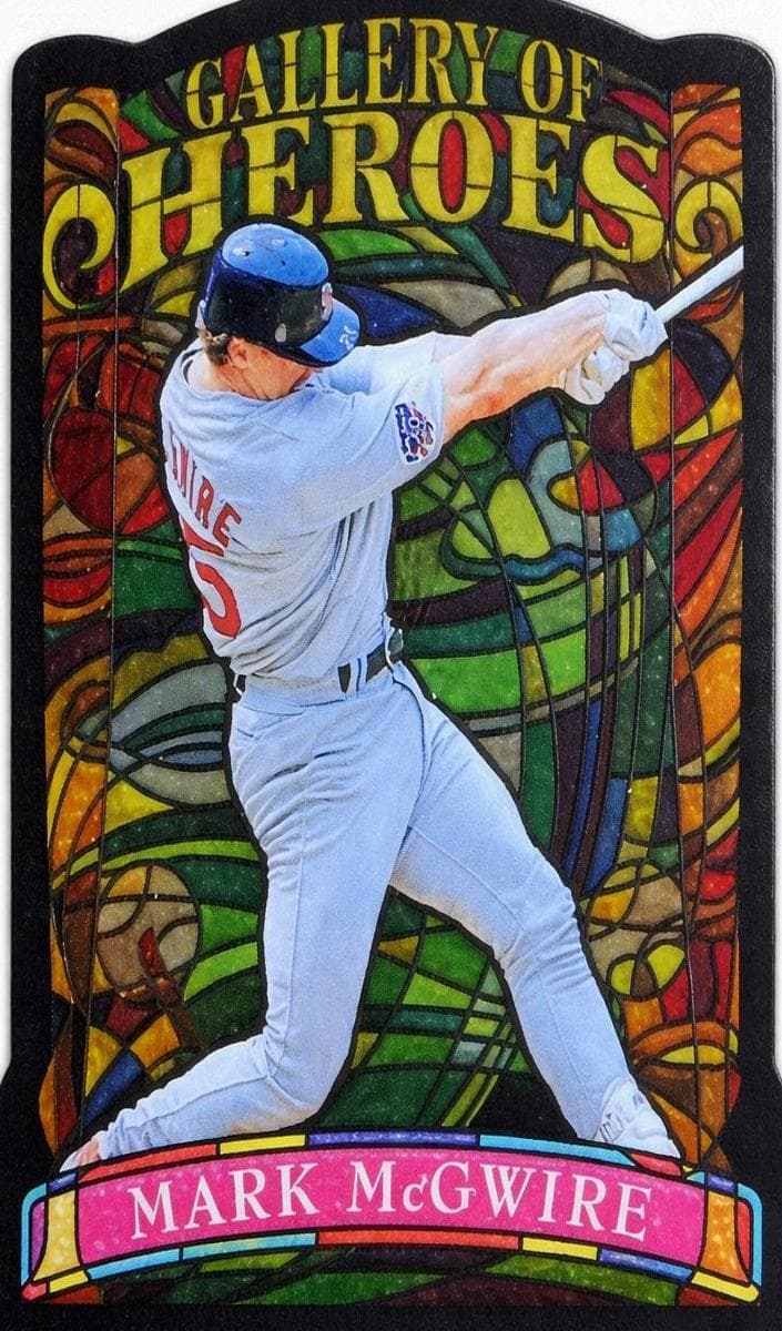Mark McGwire 1998 topps Topps Gallery