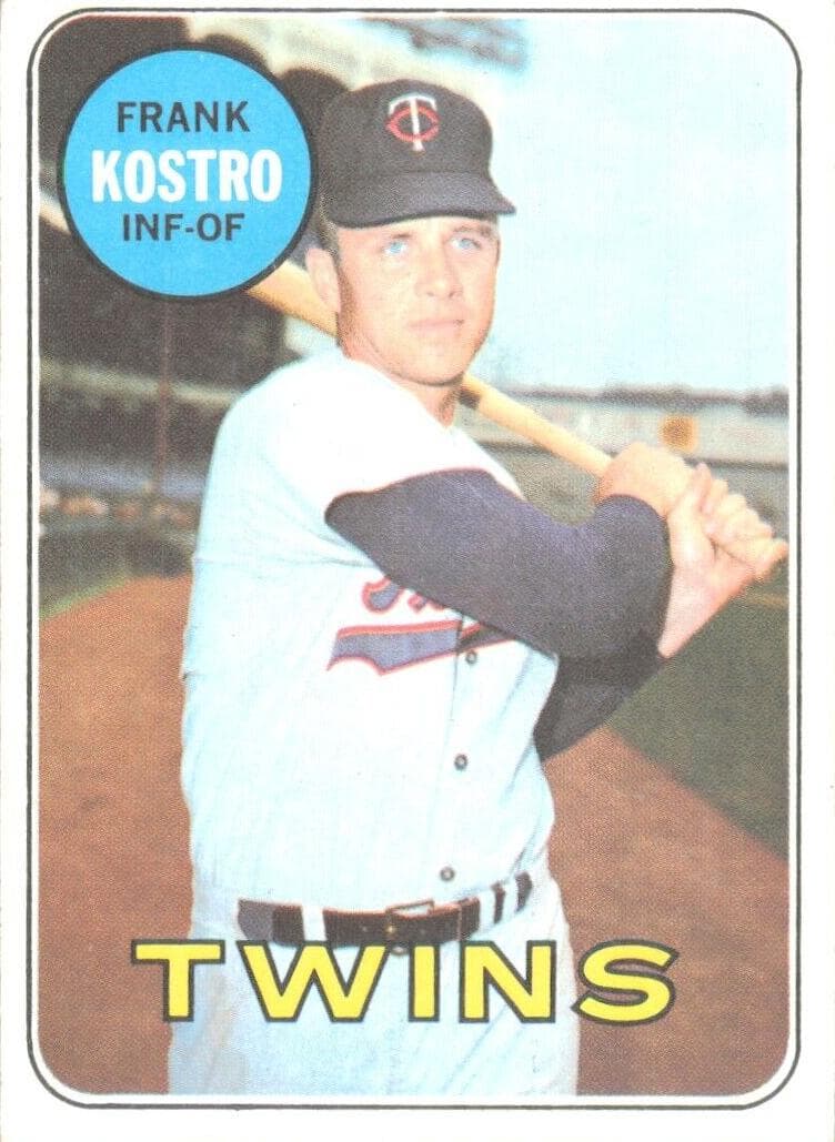 Frank Kostro 1969 topps Topps