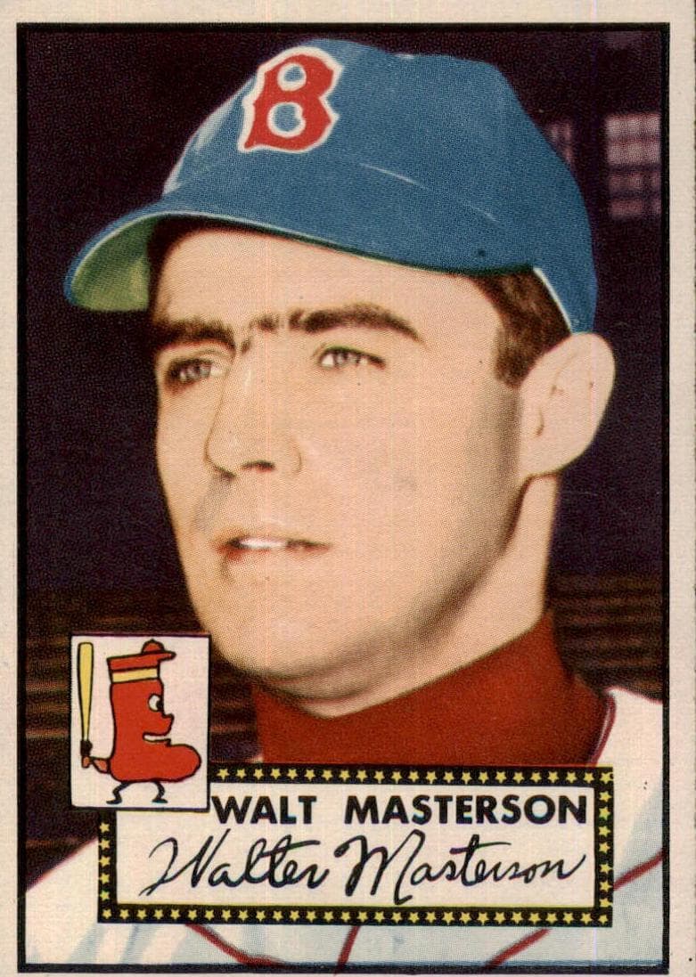 Walt Masterson 1952 topps Topps
