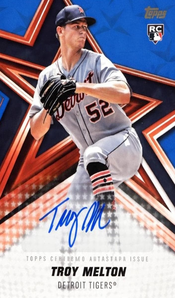 Troy Melton trading card