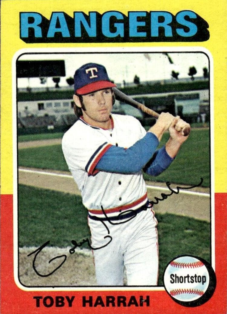 Toby Harrah 1975 topps Topps