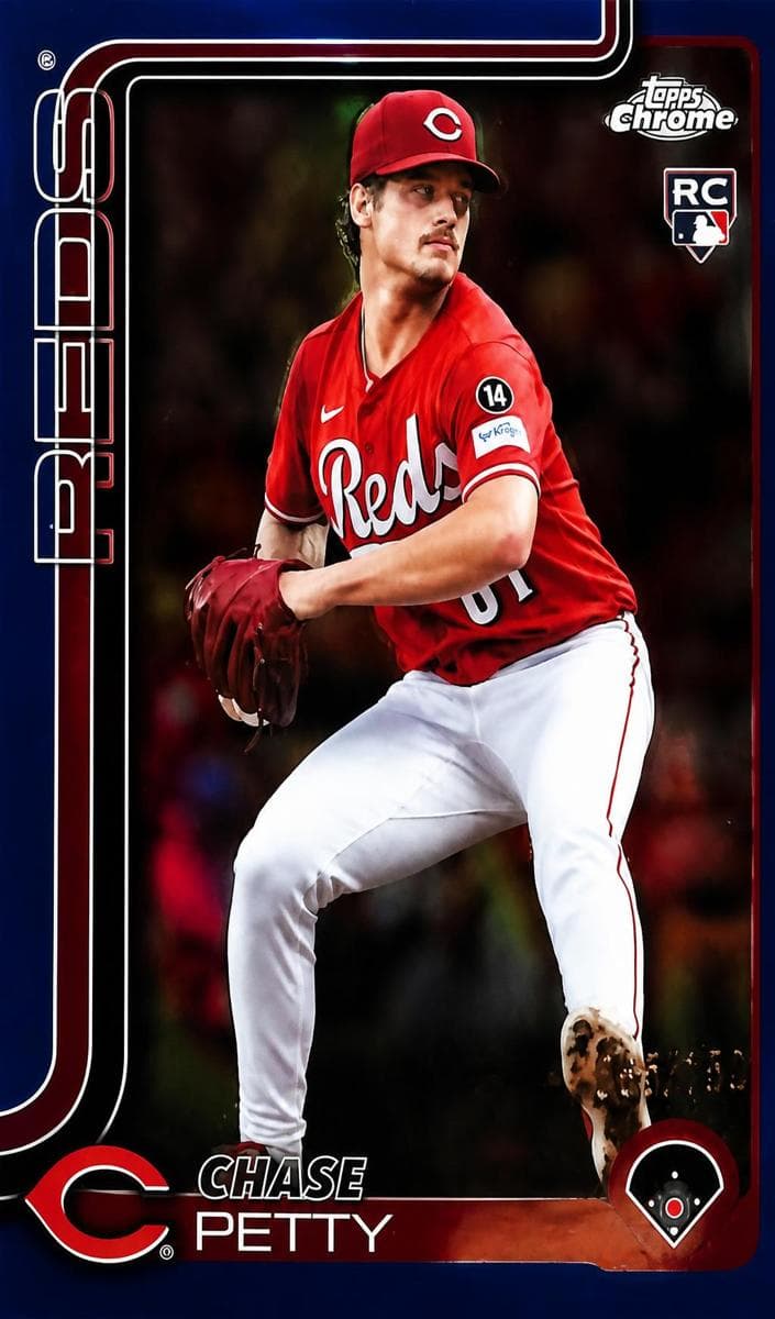 Chase Petty 2025 topps Topps Chrome Update