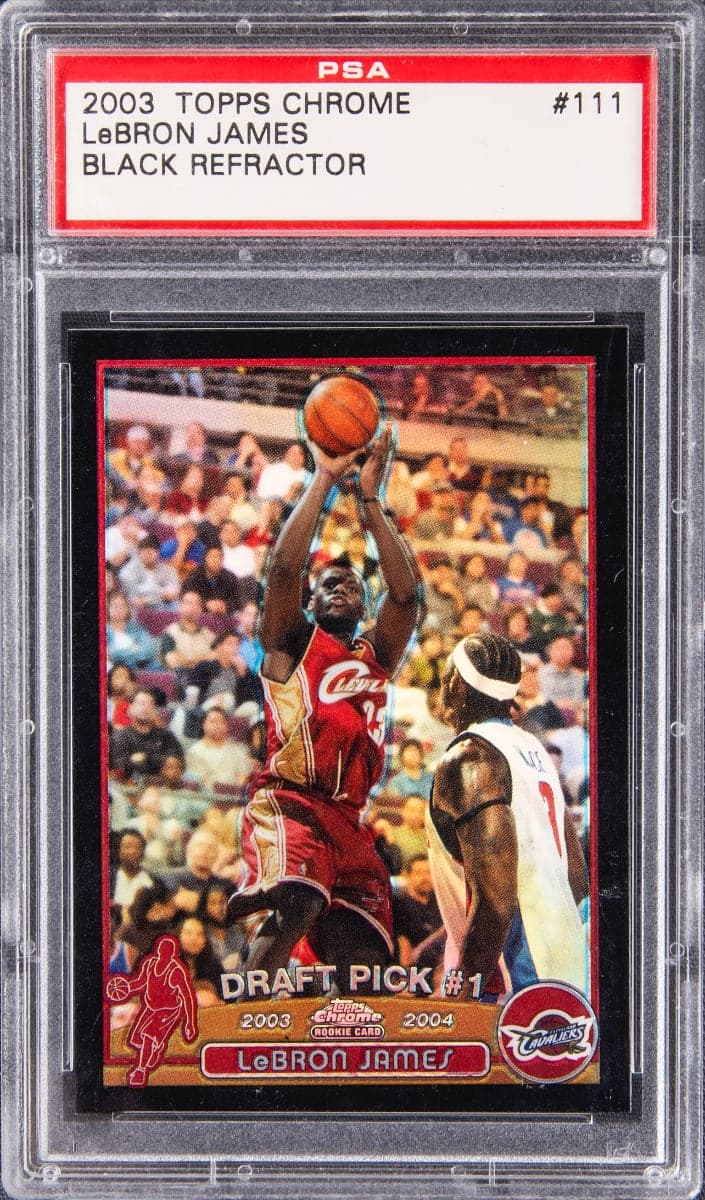 Lebron James 2003 topps