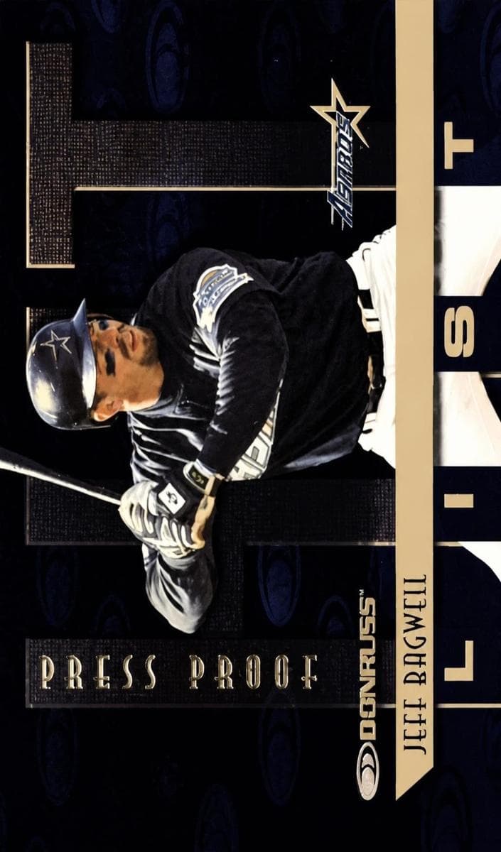 Jeff Bagwell 1997 panini Donruss