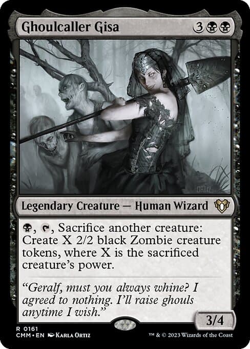 Ghoulcaller Gisa 2022 Magic: The Gathering