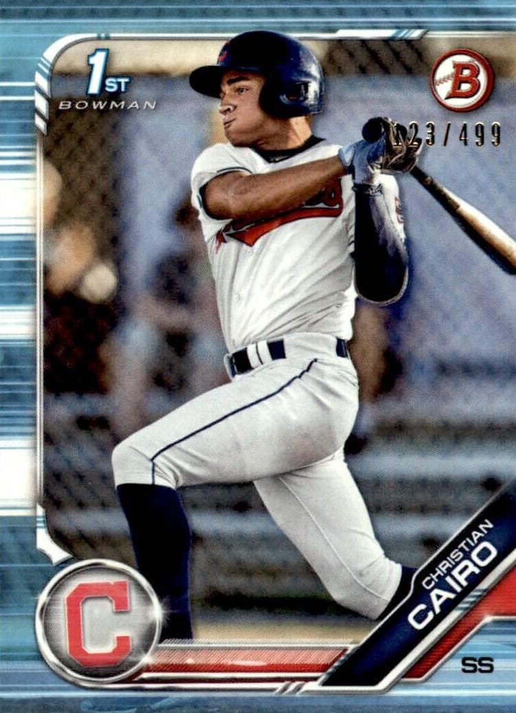 Christian Cairo 2019 bowman Bowman Draft