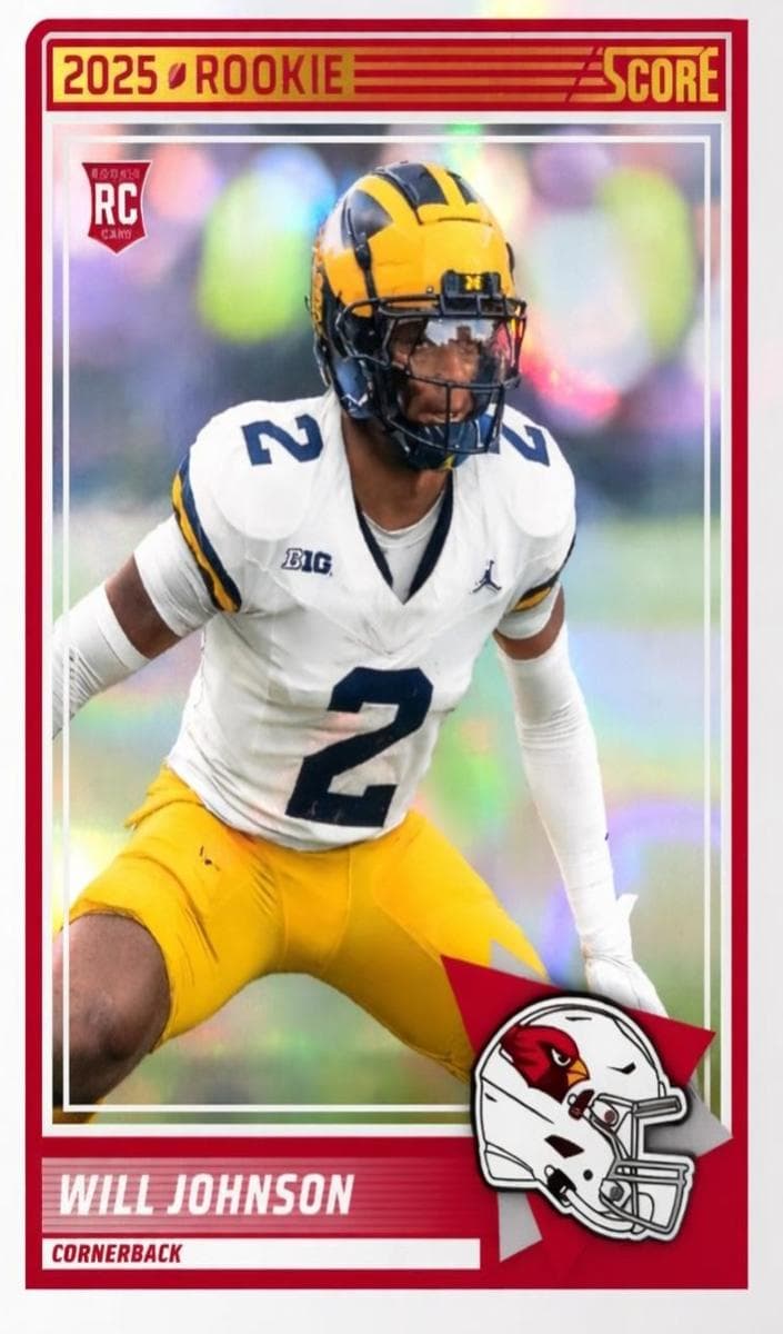 Will Johnson trading card