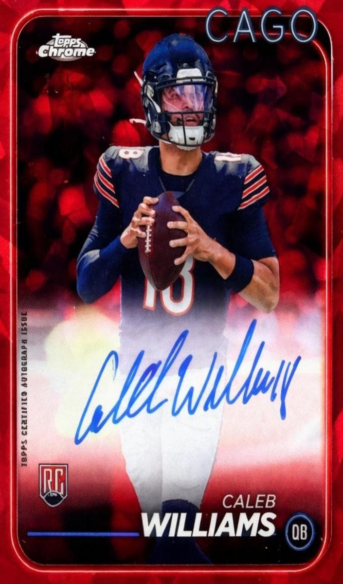 Caleb Williams 2024 topps