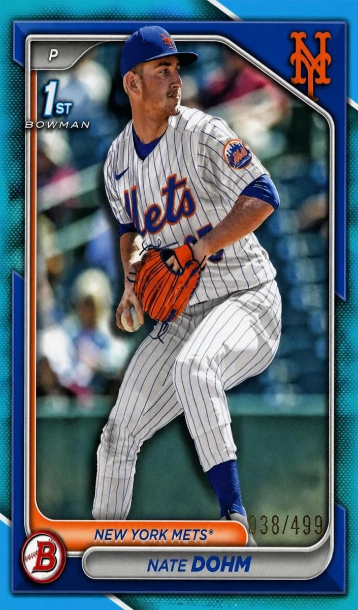 Nate Dohm trading card