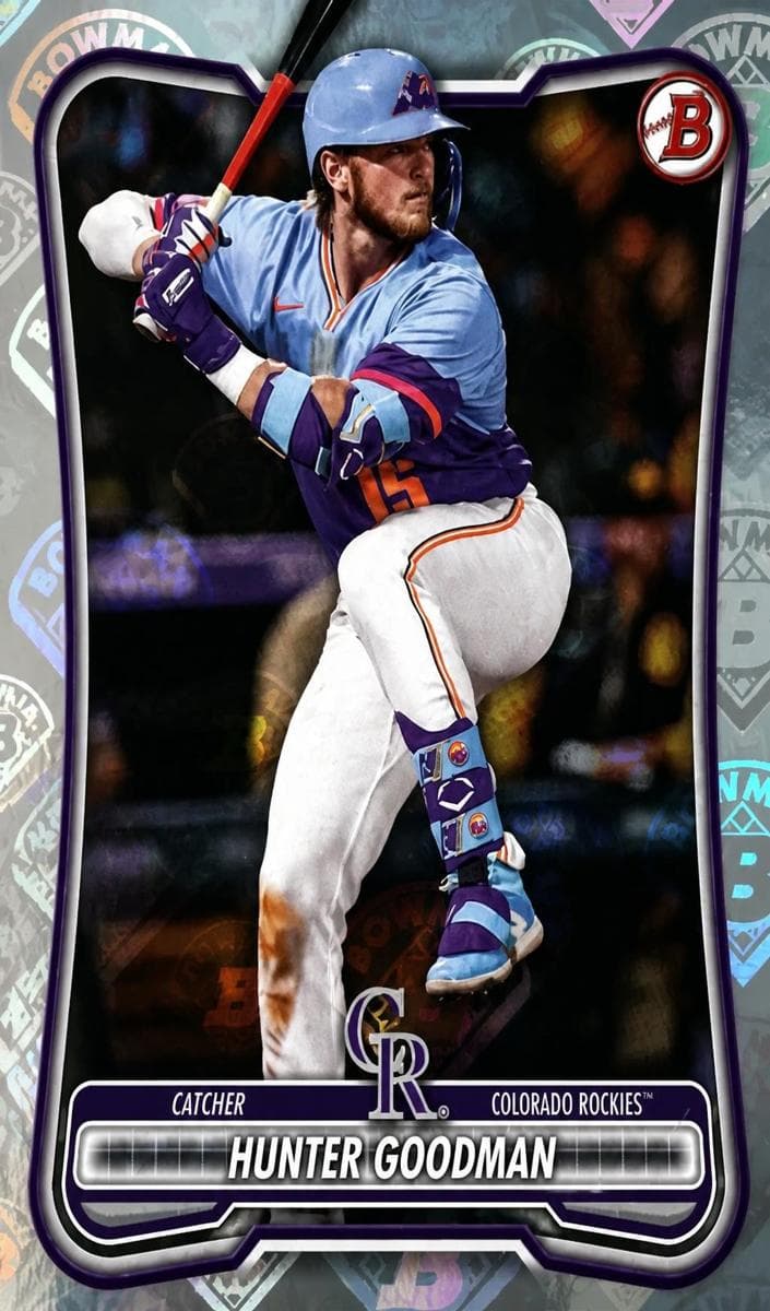 Hunter Goodman 2026 bowman Bowman