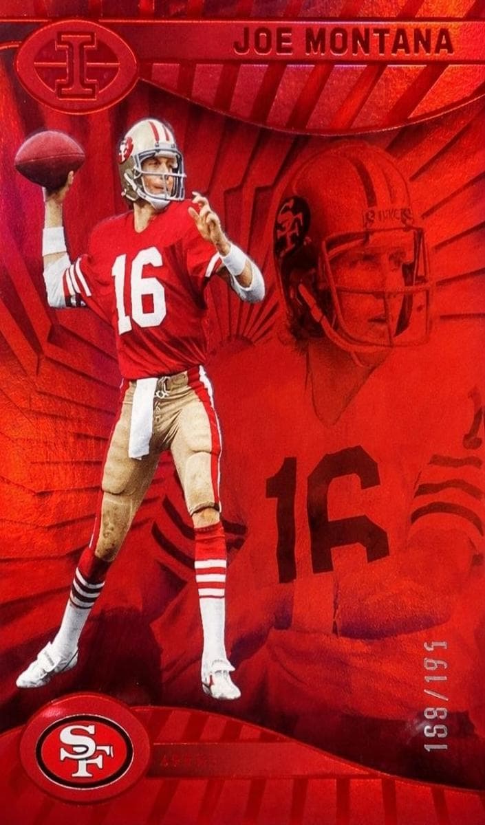Joe Montana 2024 panini Panini Illusions