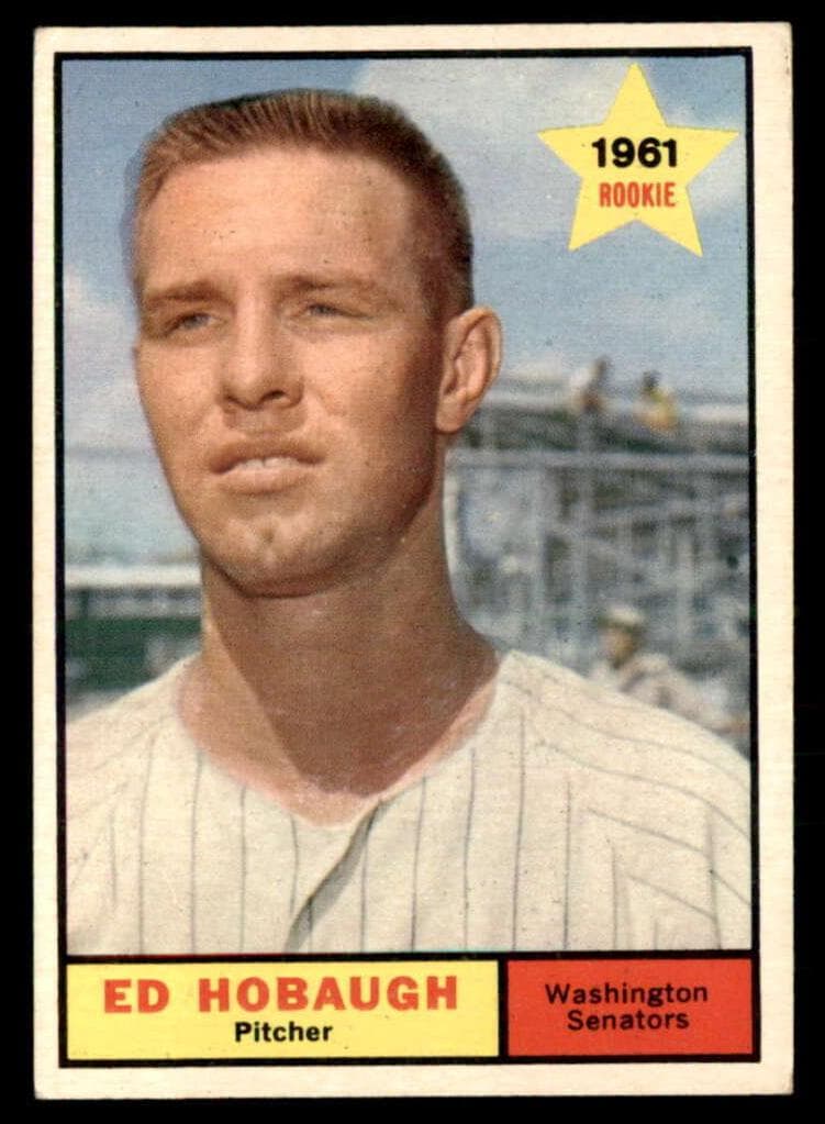 Ed Hobaugh 1961 topps Topps