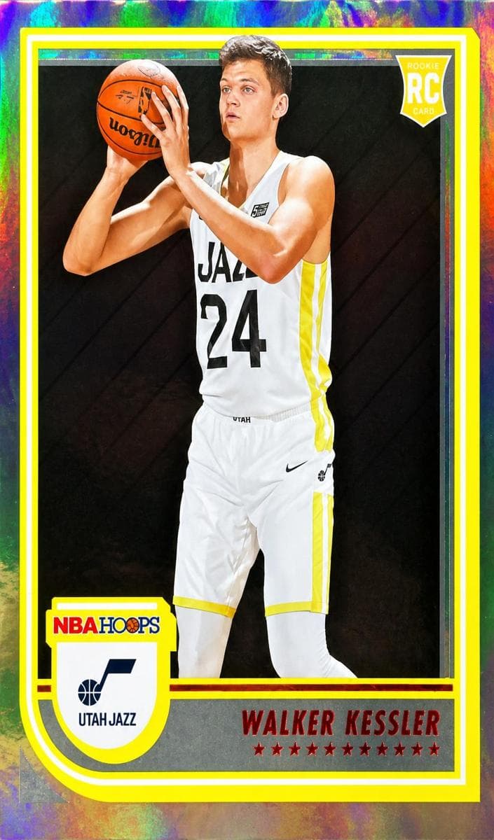 Walker Kessler 2022 panini Hoops Winter