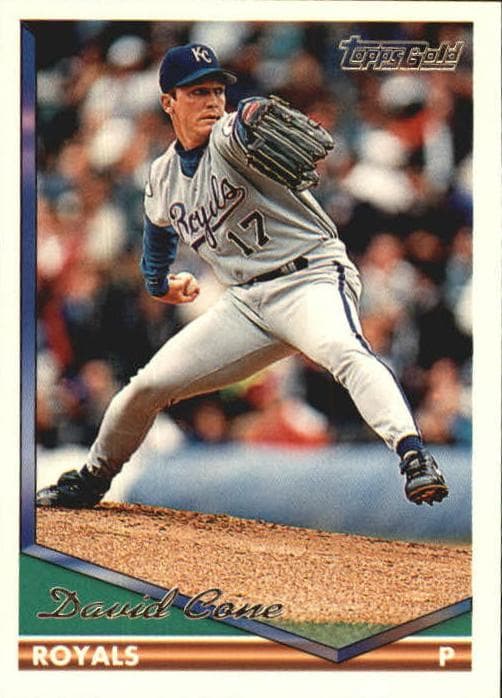 David Cone 1994 topps Topps