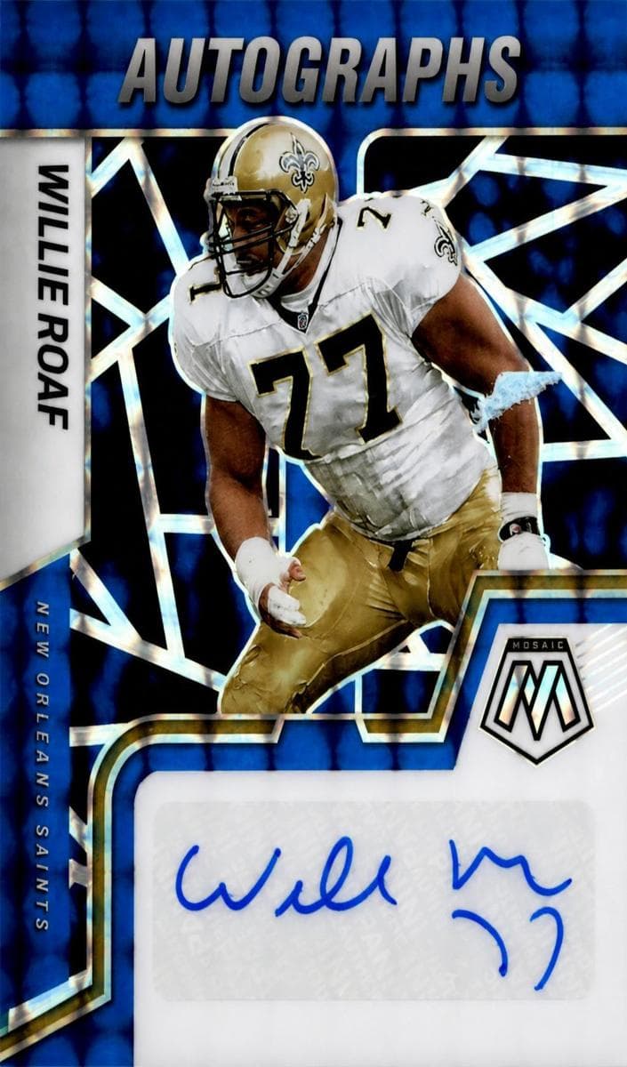 Willie Roaf trading card