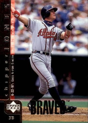 Chipper Jones 1998 upper-deck Upper Deck
