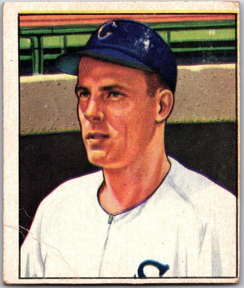 Randy Gumpert 1950 bowman Bowman