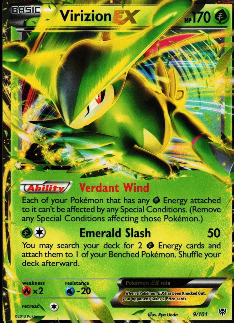 Virizion EX #9
