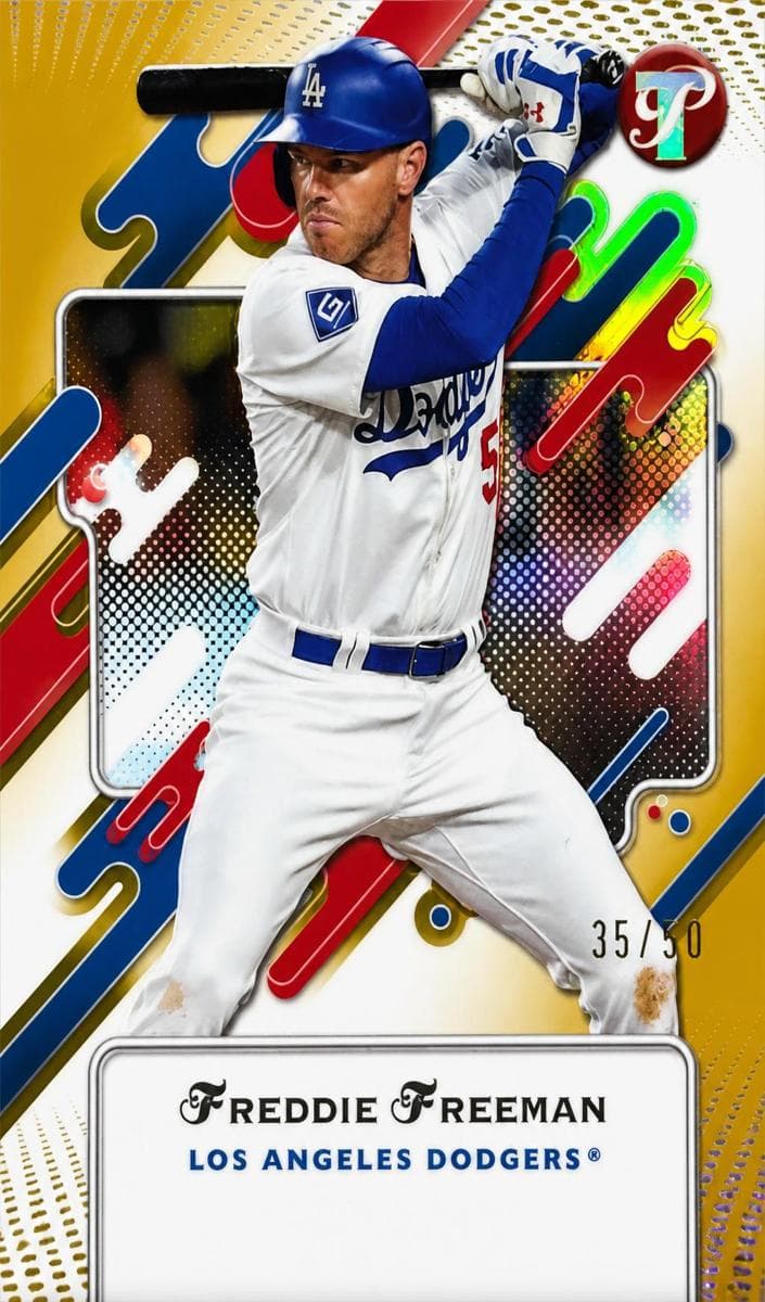 Freddie Freeman 2025 topps Topps Pristine