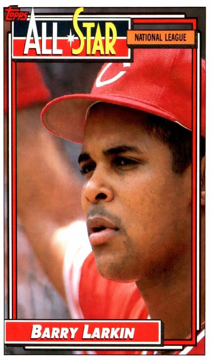Barry Larkin 1992 topps Topps