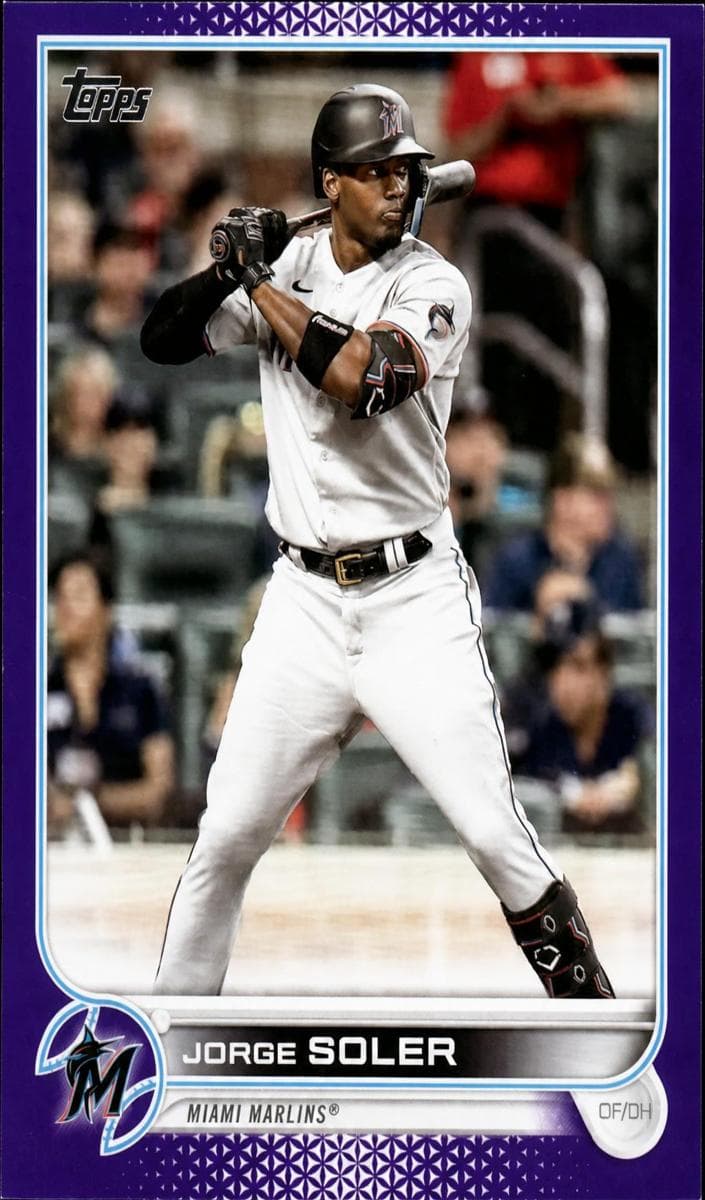 Jorge Soler 2022 topps Topps Chrome Update