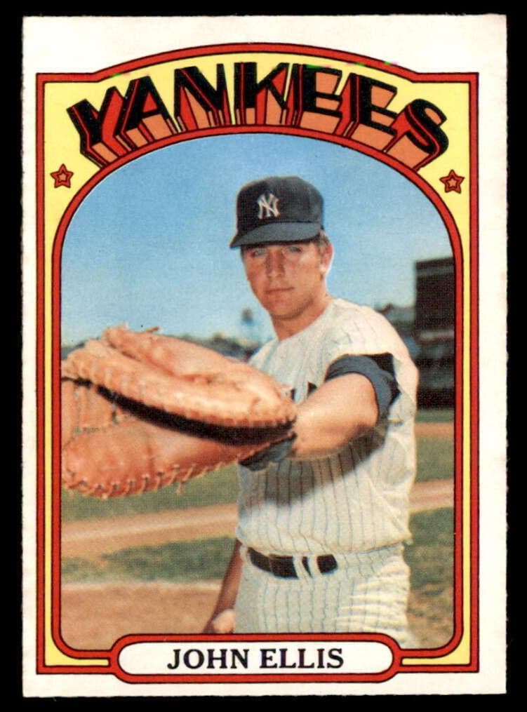 John Ellis 1972 topps O-Pee-Chee