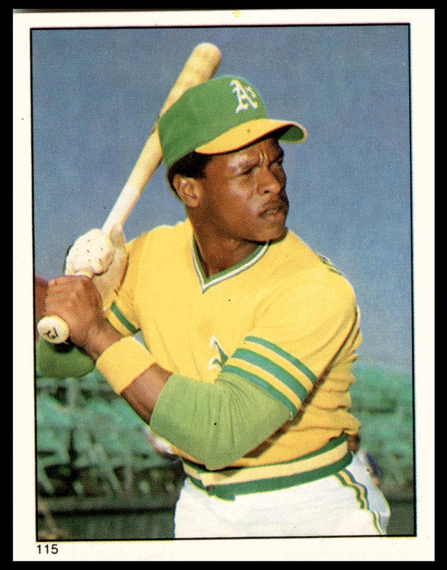 Rickey Henderson 1981 topps