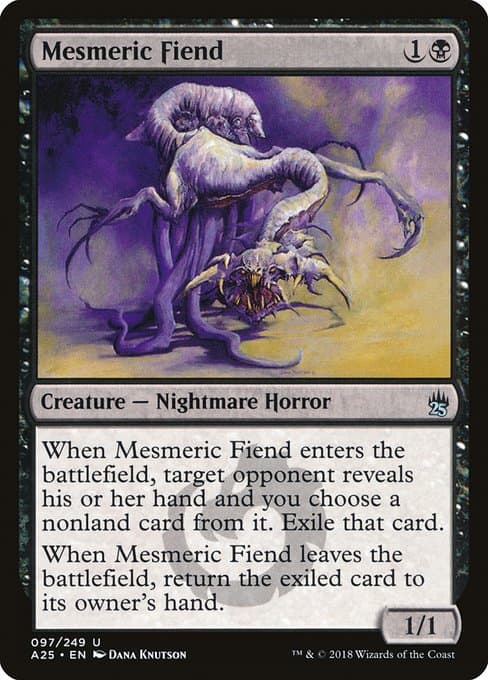 Mesmeric Fiend 2018 Magic: The Gathering Masters 25