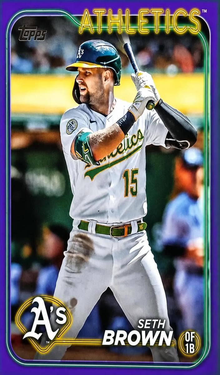 Seth Brown 2024 topps Topps