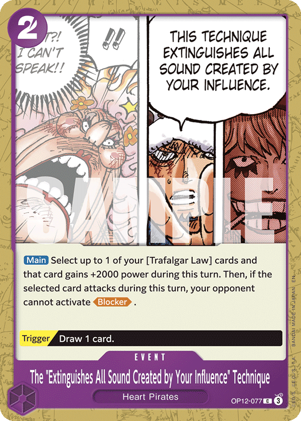 The "Extinguishes All Sound Created by Your Influence" Technique 2025 One Piece Legacy of the Master