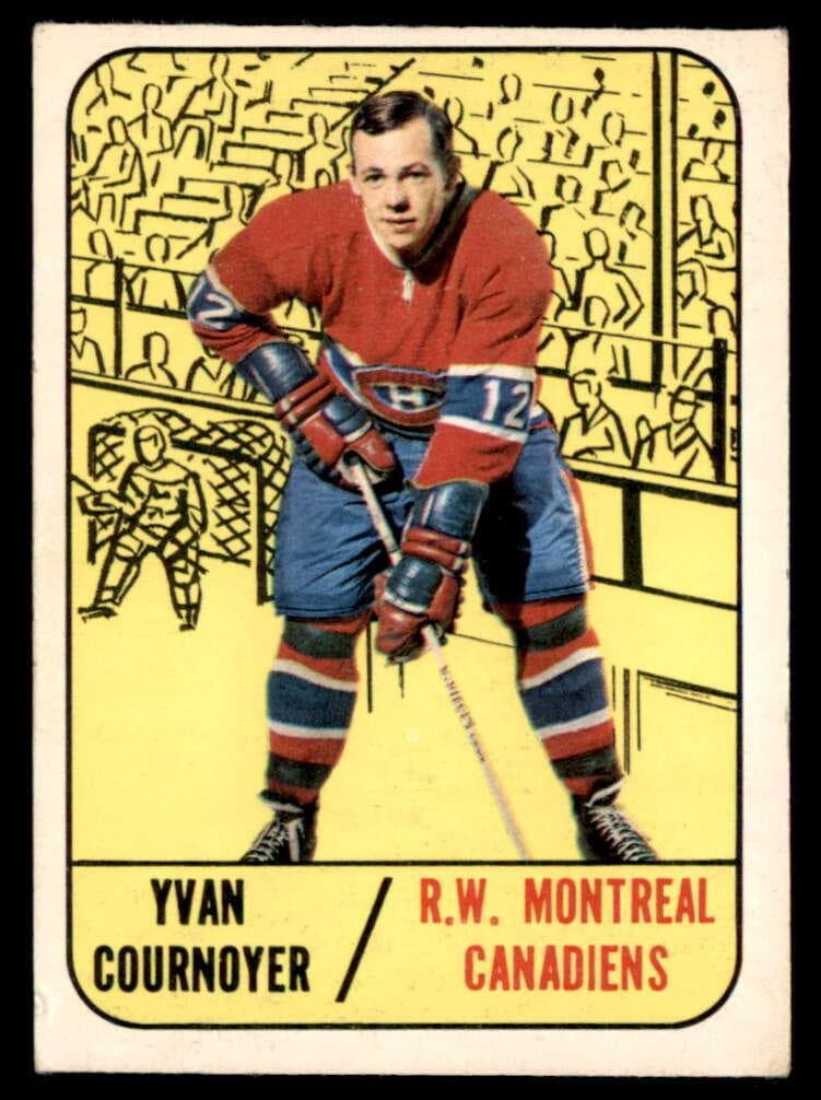 Yvan Cournoyer 1967 topps Topps