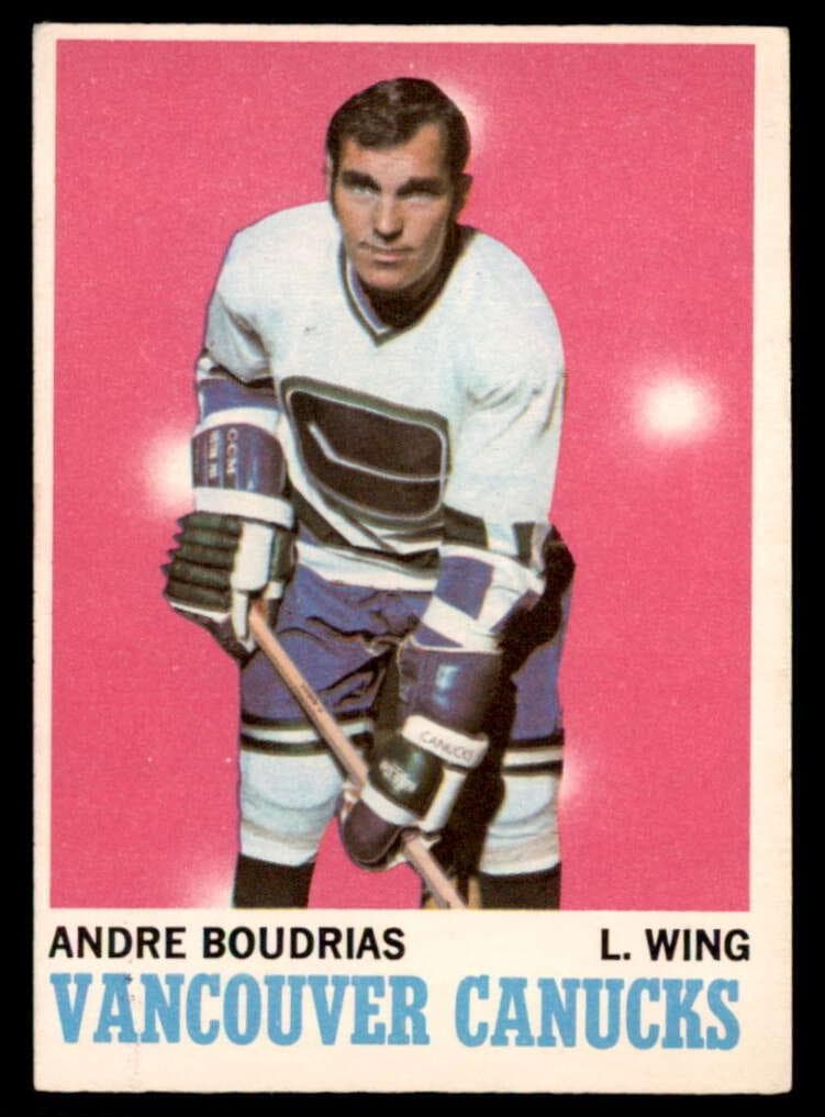 Andre Boudrias 1970 topps
