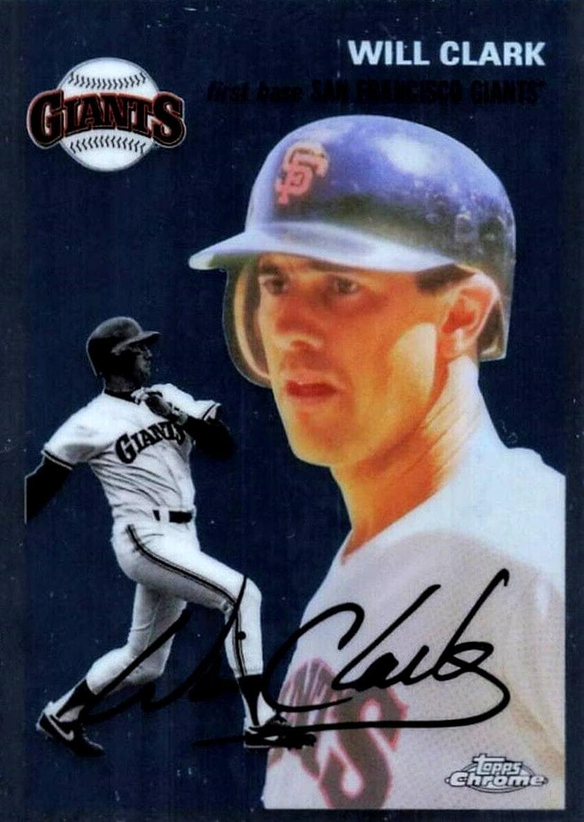 Will Clark 2023 topps Chrome Platinum