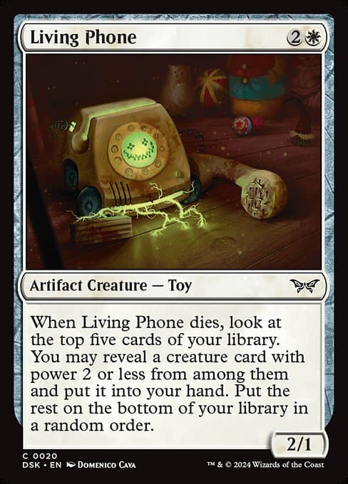 Living Phone 2024 Magic: The Gathering Duskmourn: House of Horror