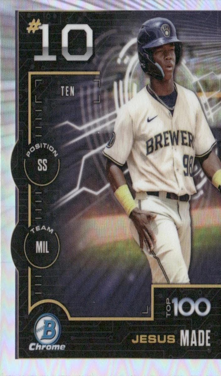 Jesus Made 2025 bowman Bowman