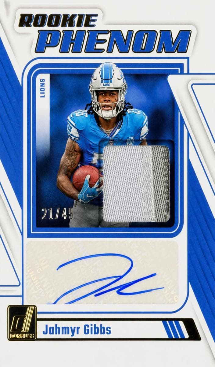 Jahmyr Gibbs 2023 panini Panini Donruss