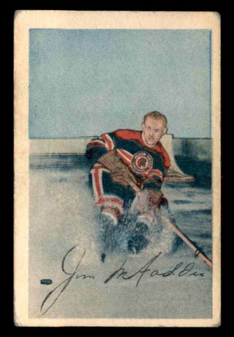 Jim McFadden 1952 unknown Parkhurst