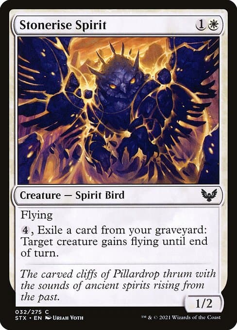 Stonerise Spirit 2021 Magic: The Gathering Strixhaven School of Mages