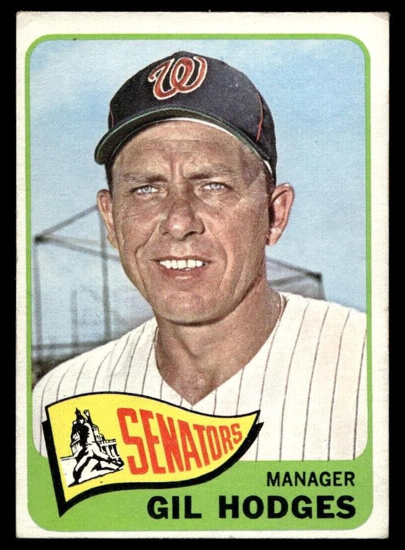 Gil Hodges 1965 topps Topps