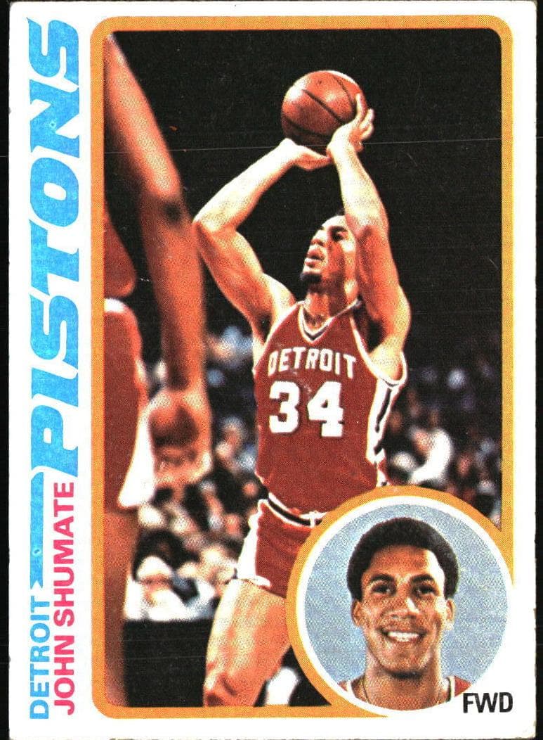 John Shumate 1978 topps Topps