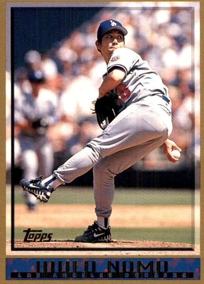 Hideo Nomo 1998 topps